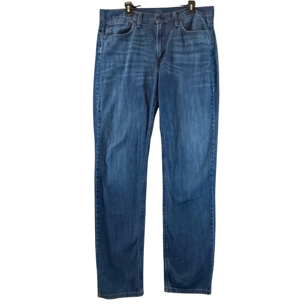 Levis 514 Jeans 36x36 Mens Straight Fit‎ Blue Denim Pants 00514-0308